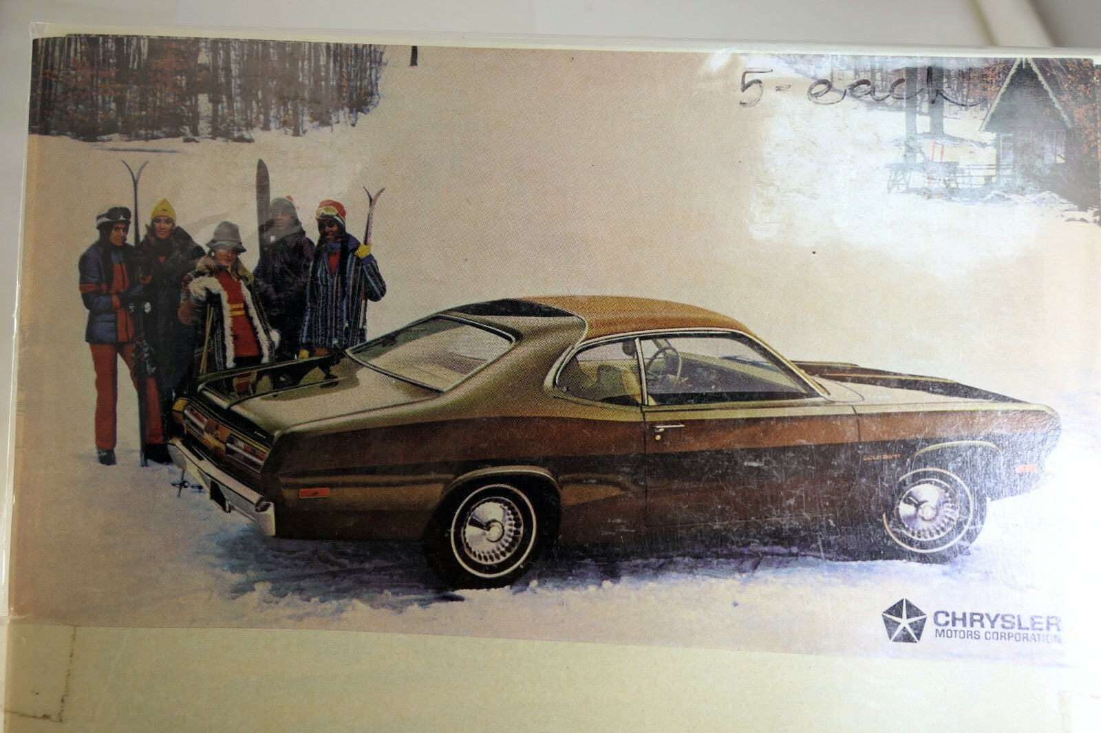 Plymouth chrysler gold duster magazine clipping advertisement ad