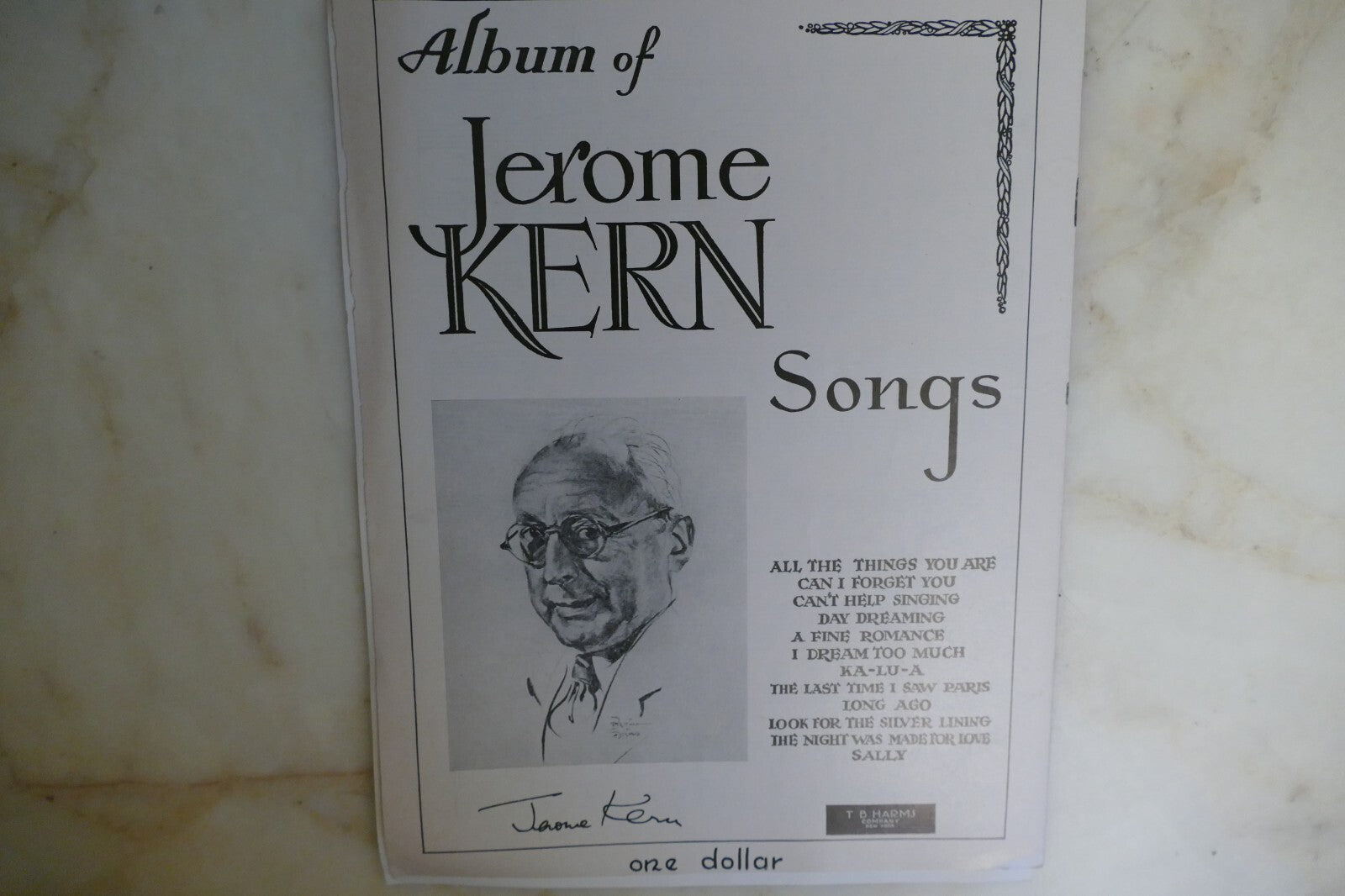 Ol' Man River 1927 by Jerome Kern and Oscar Hammerstein 2 from Show Boat musical