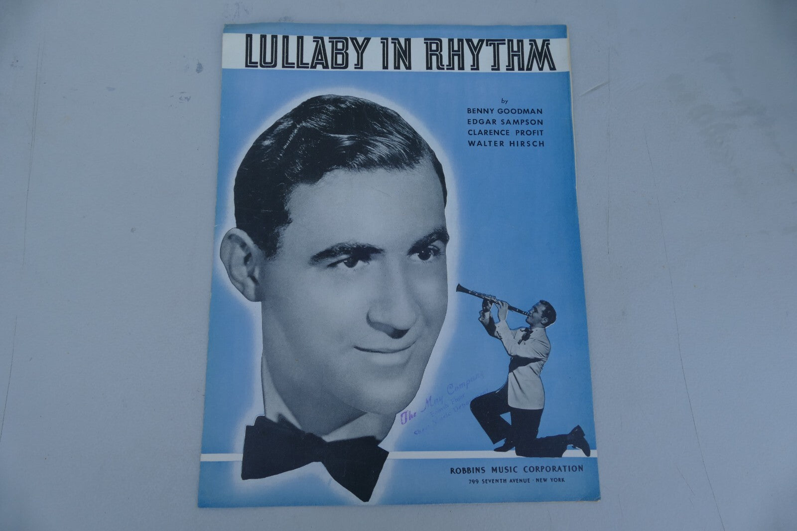 Lullaby In Rhythm by Benny Goodman and others 1938 Robbins Music Co.