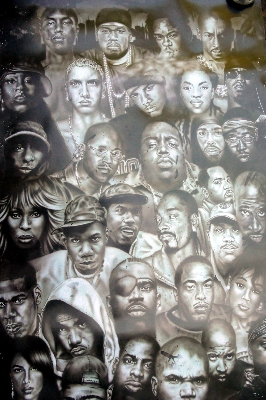 24x36 poster wall art hiphop rap legends cool artists rapper records music hood