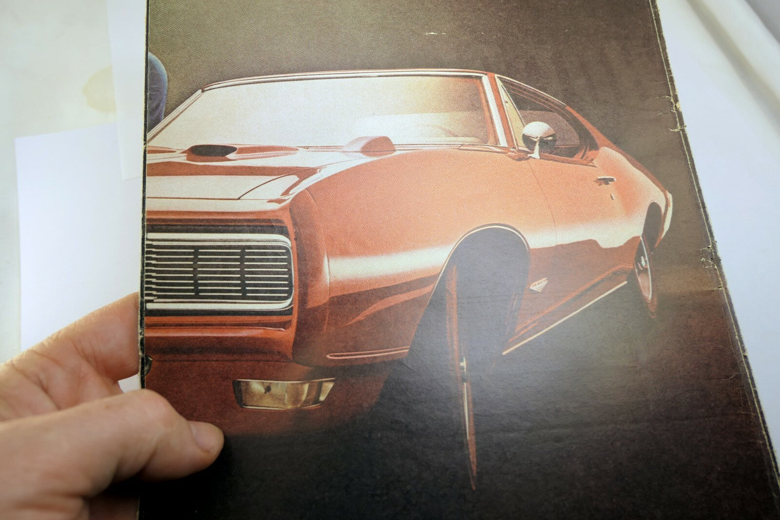 1968 Pontiac GTO 455 original magazine foldout ad advertisement Hot Rod