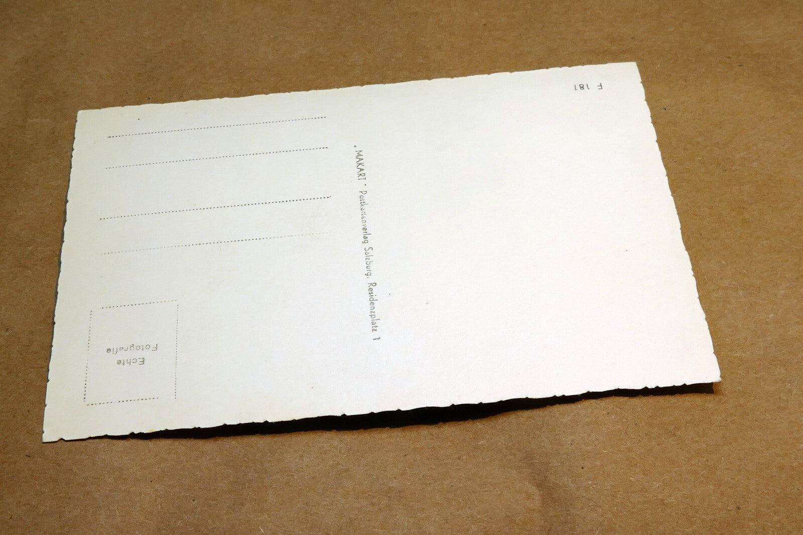 Glockenspiel Carillon in Salzburg  1930's postcard Austria - unposted