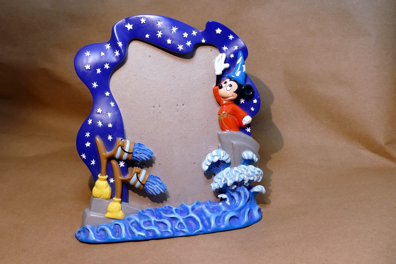 3X5" PICTURE FRAME Vertical Desktop 6"x4" free standing Disney Mickey boyrs blue