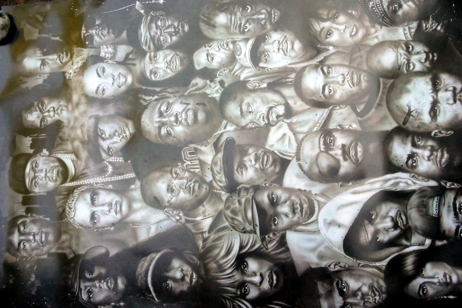 24X36 POSTER WALL ART HIPHOP R AP LEGENDS COOL ARTISTS RAPPER RECORDS MUSIC HOOD
