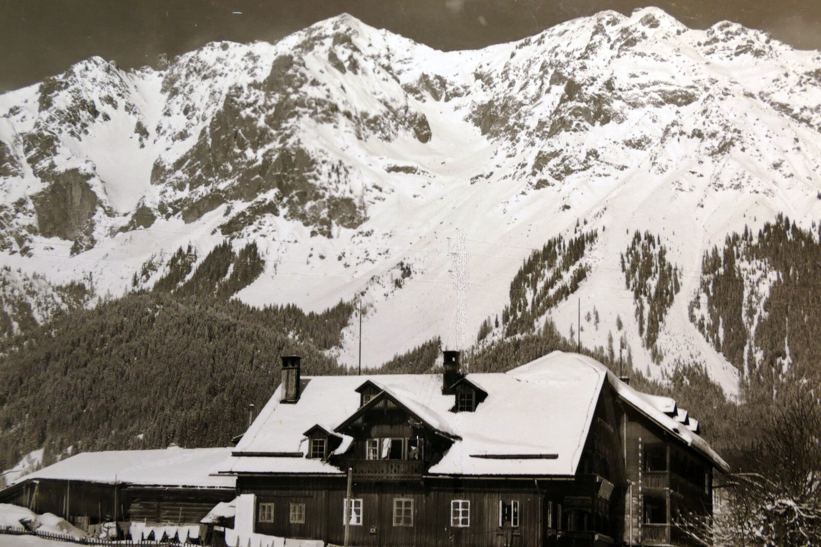 Ramsau am dachstein austria postcard 1940's   unposted