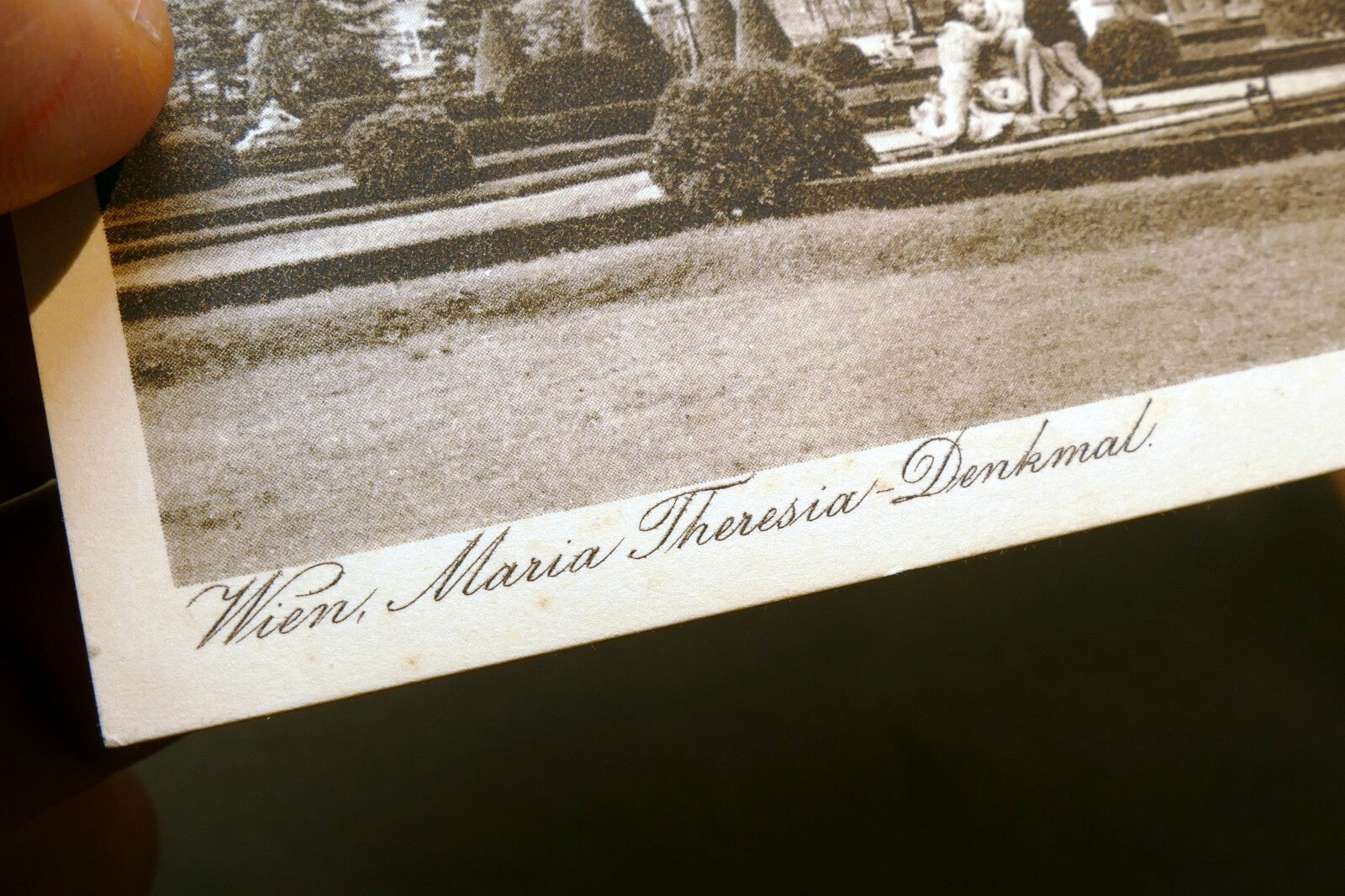 Vienna  Maria-Theresia-Denkmal Wien  1930's postcard Austria - unposted