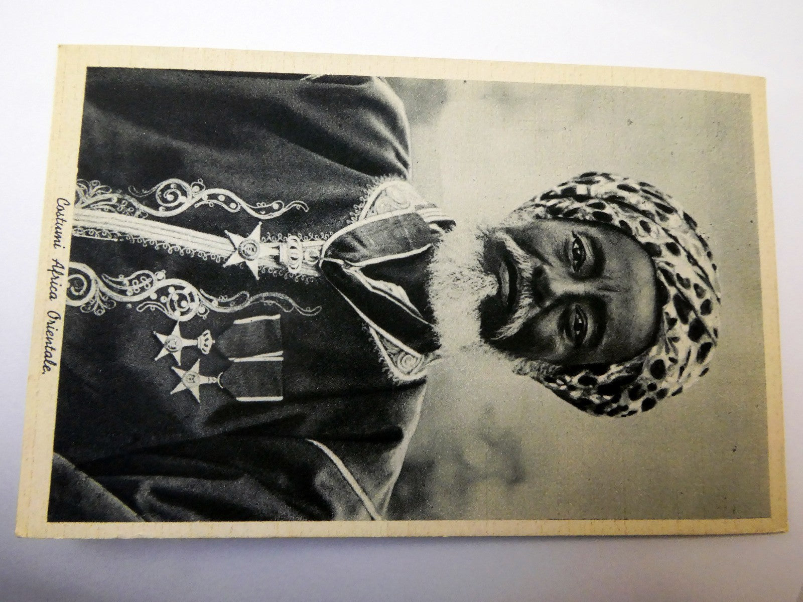 Post Card Cartolina Postale Costumi Africa Orientale unused Unposted 1900's