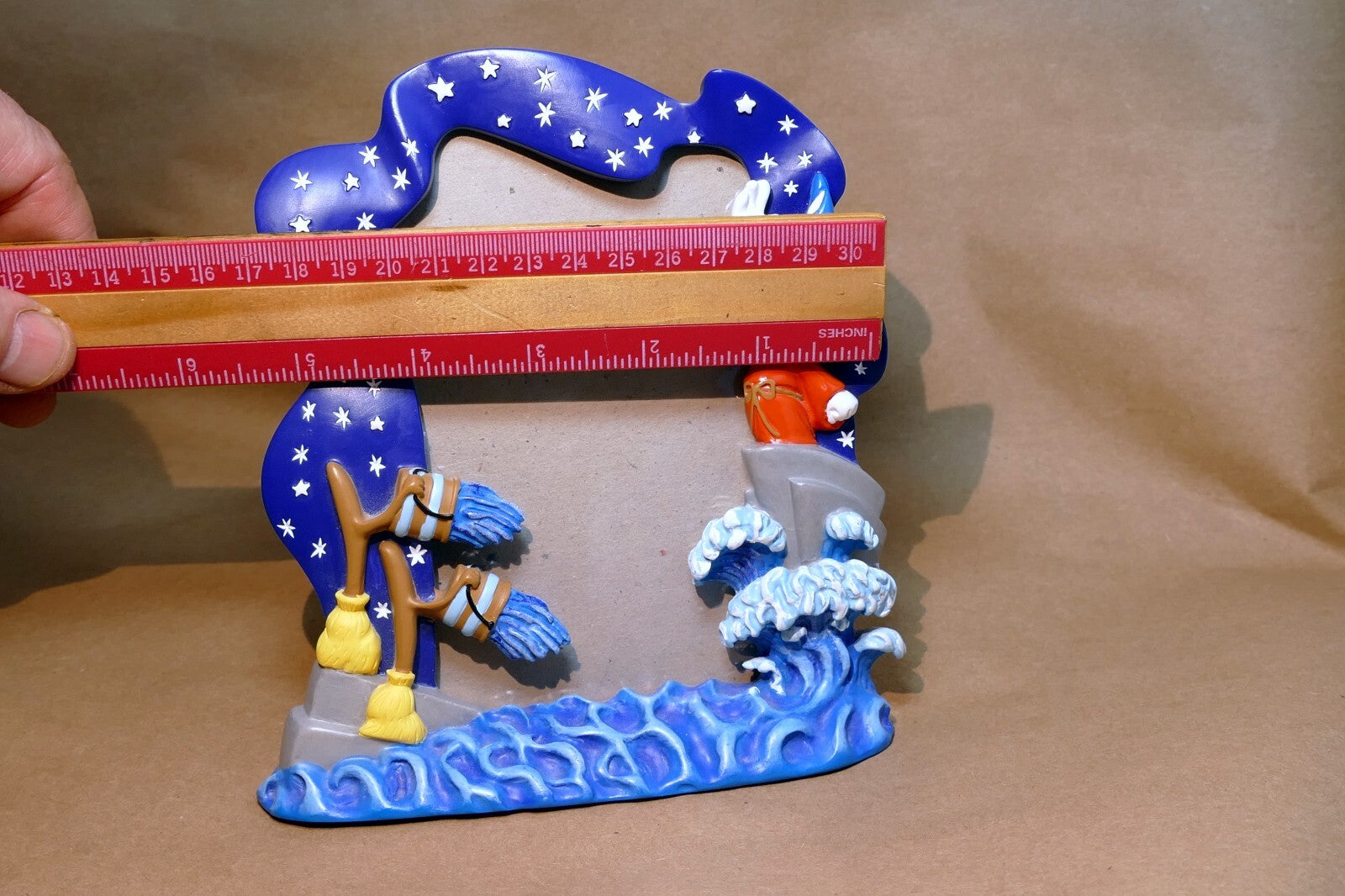 3X5" PICTURE FRAME Vertical Desktop 6"x4" free standing Disney Mickey boyrs blue