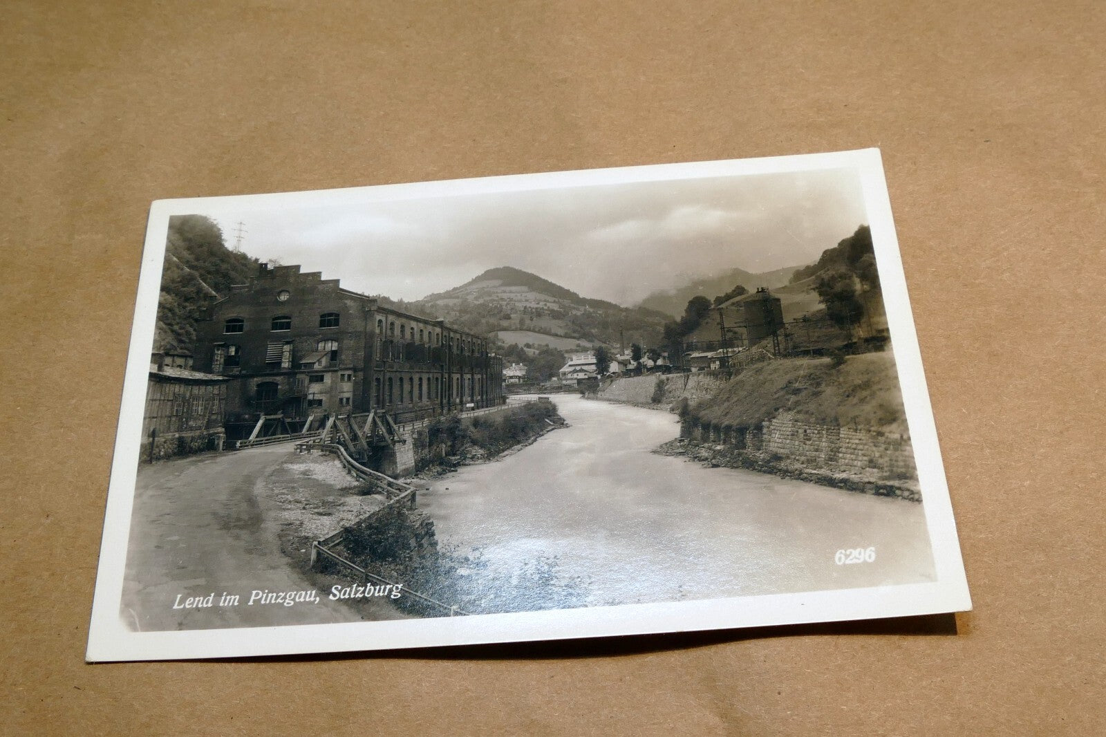 Lend in Pinzgau Salzburg Alps Austria postcard 1940's  - unposted