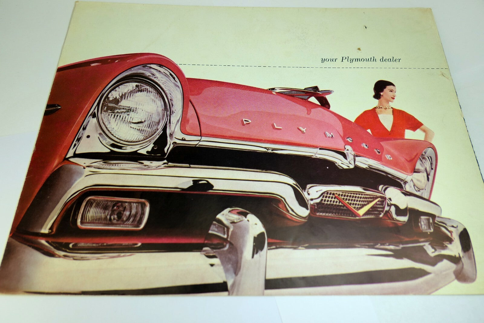 1956 Plymouth All-New Aerodynamic Magazine clippings advertisement Ad