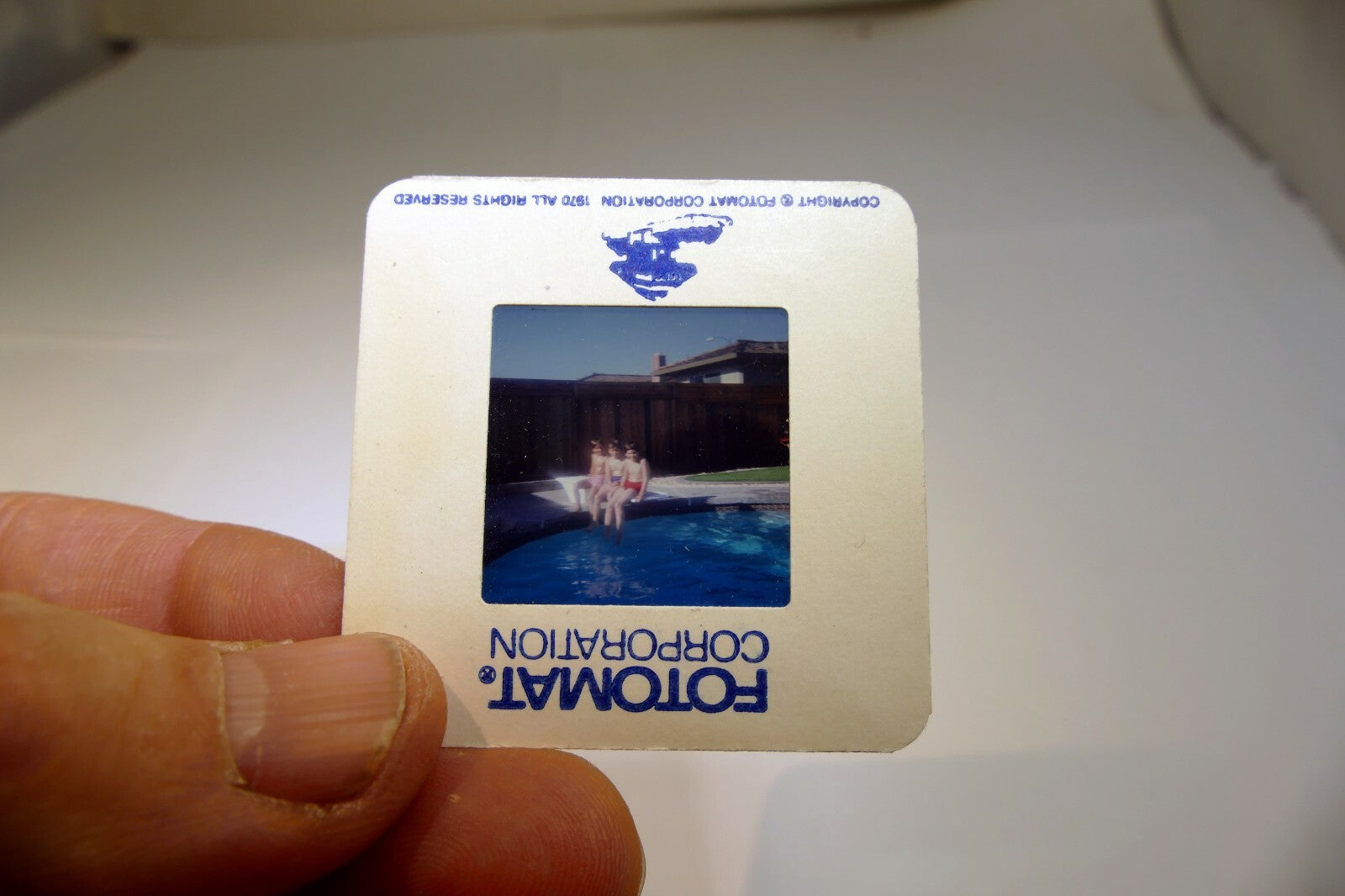 5 Color Slides 1970's  family pictures pumpkins landscapes pool
