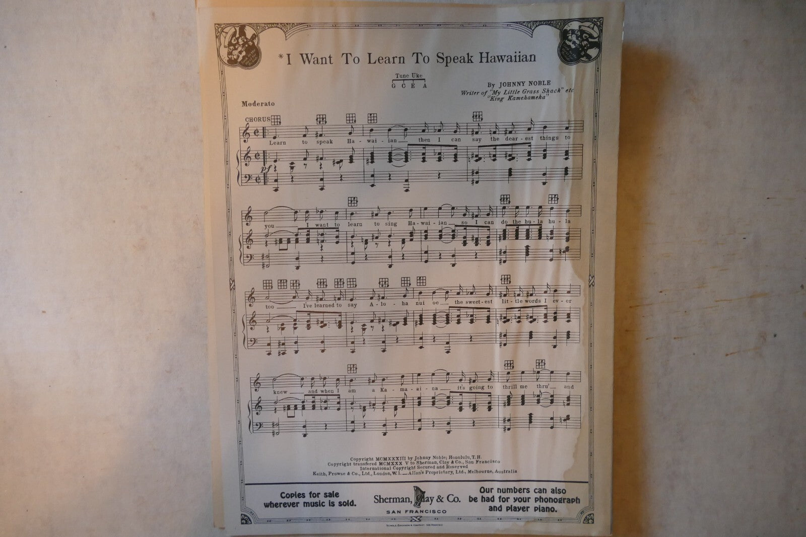 Please Believe Me, 1935, by Larry Yoell and Al Jacobs, Sherman, Clay & Co.