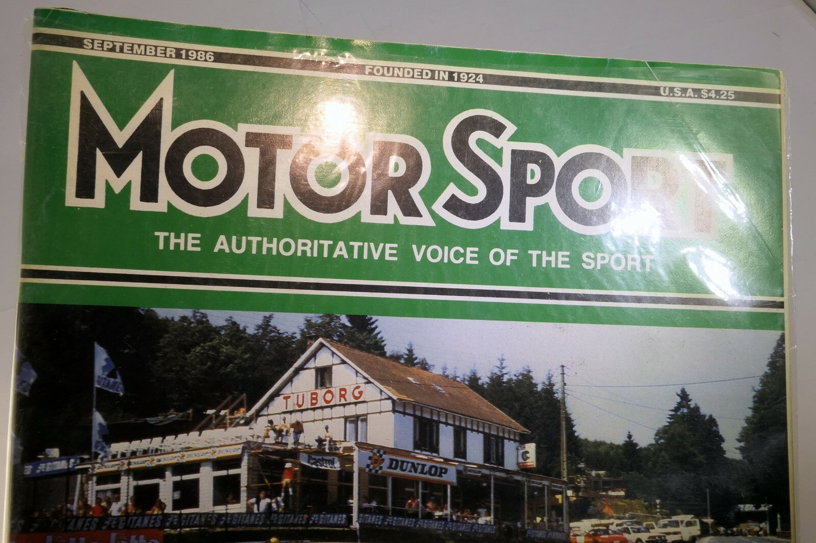 Motor Sport Magazine September 1986 Lotus, Grand Prix Maserati 250F