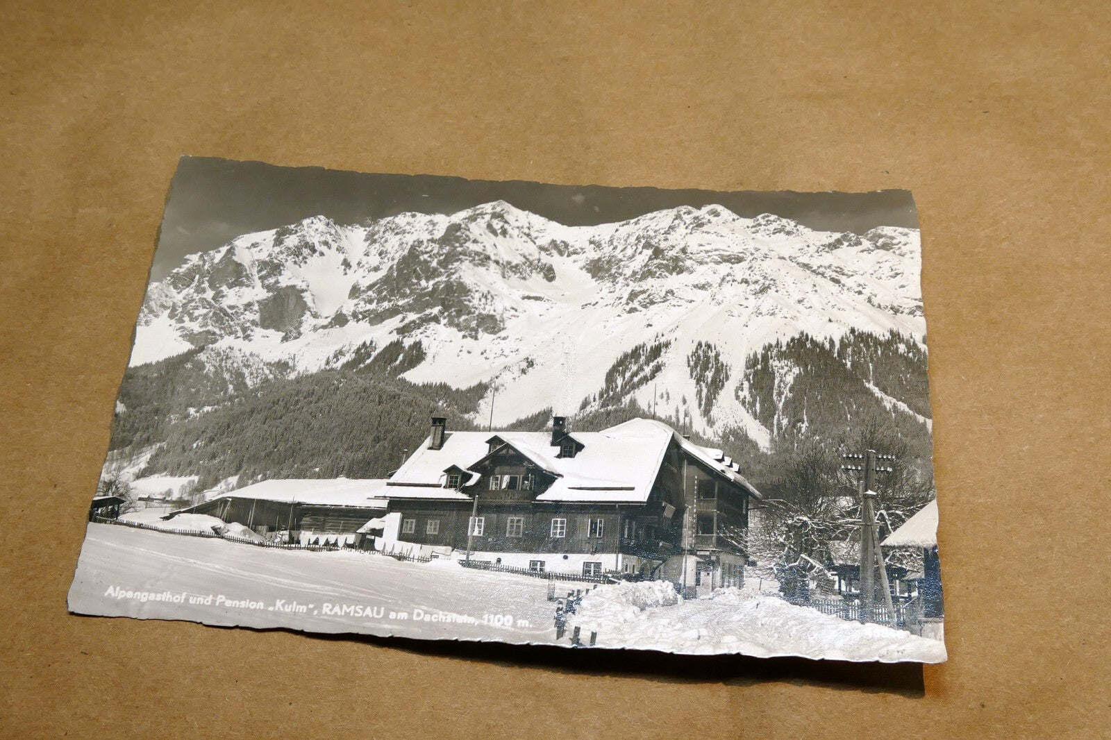 Ramsau am Dachstein Austria postcard 1940's  - unposted