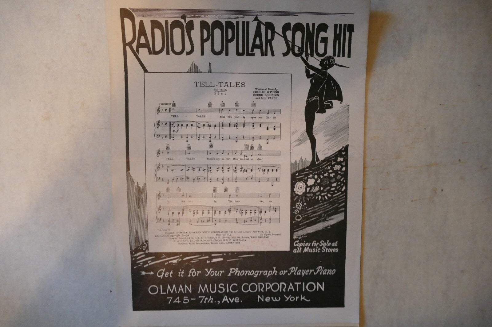 There Ought To Be A Law Against That, 1932, by Isham Jones, Olman Music Corp.