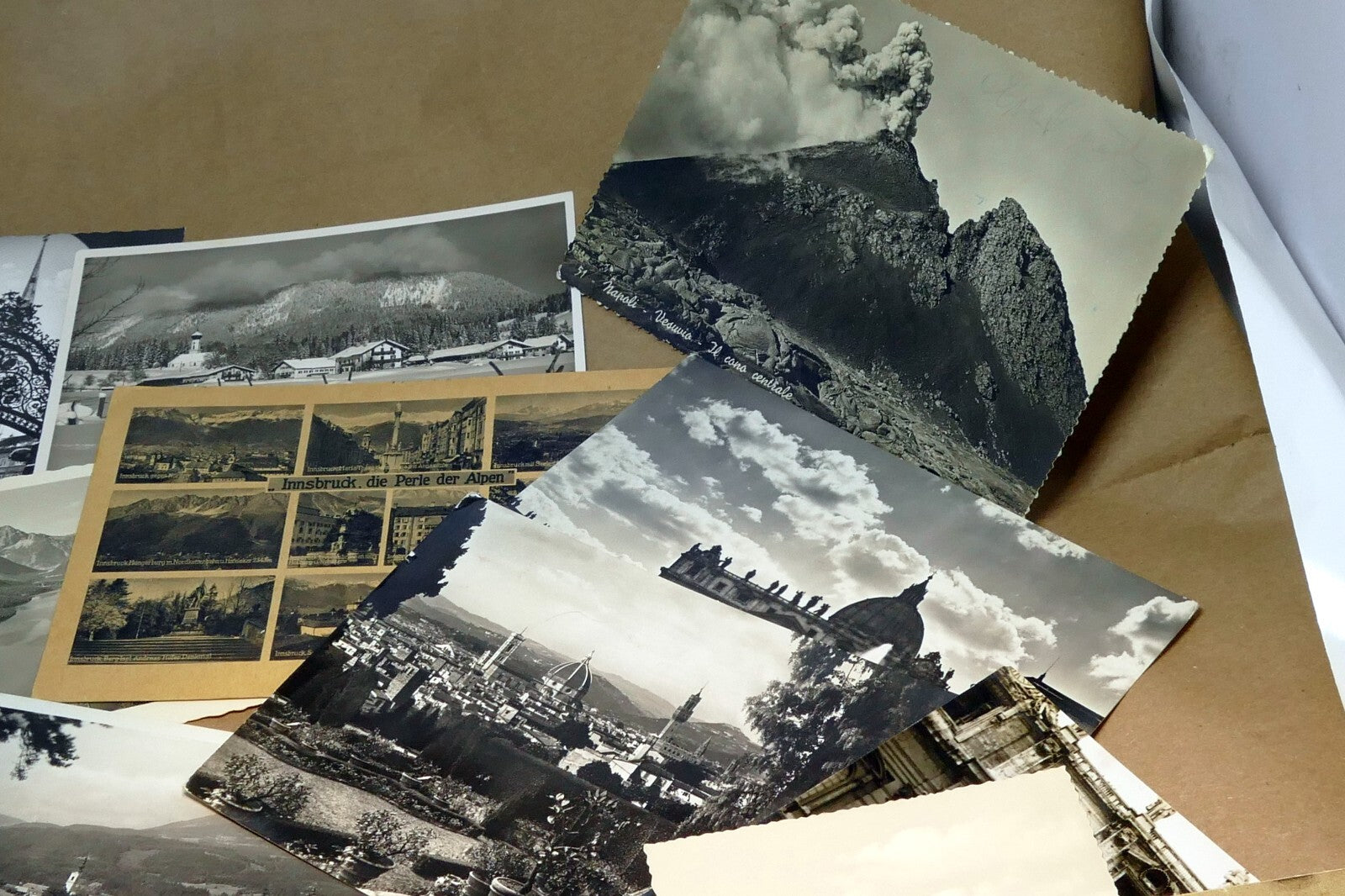 23 Mix lot of posted Postcard from Europe Italy Austria Hungary from 1920-1950's