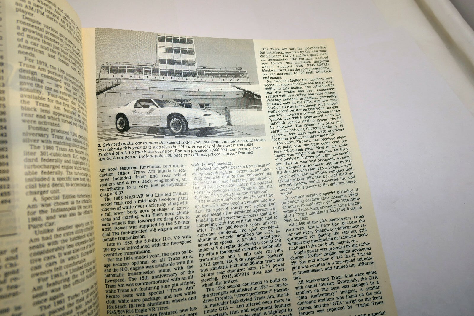 Pontiac Firebird Trans Am Cars & Parts Magazine clipping advertisement Ad