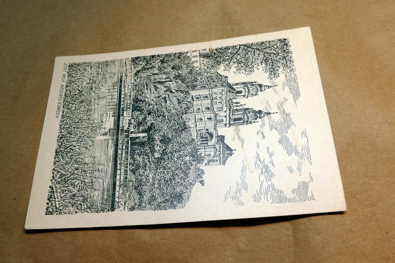 Postcard Stift Melk, Niederosterreich 900's Austria