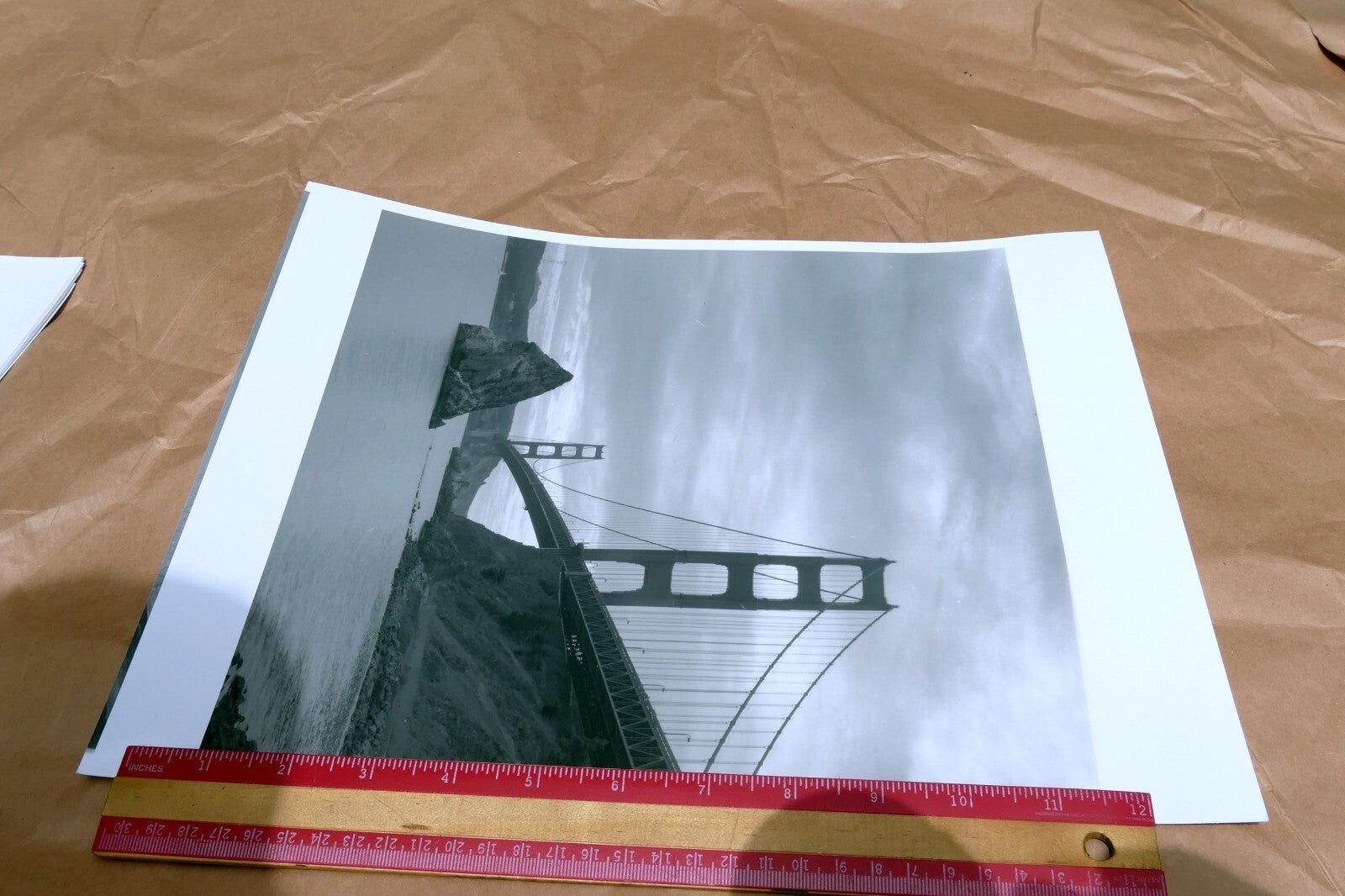 Golden Gate Bridge  11X14" Black & white Picture Photo San Francisco USA