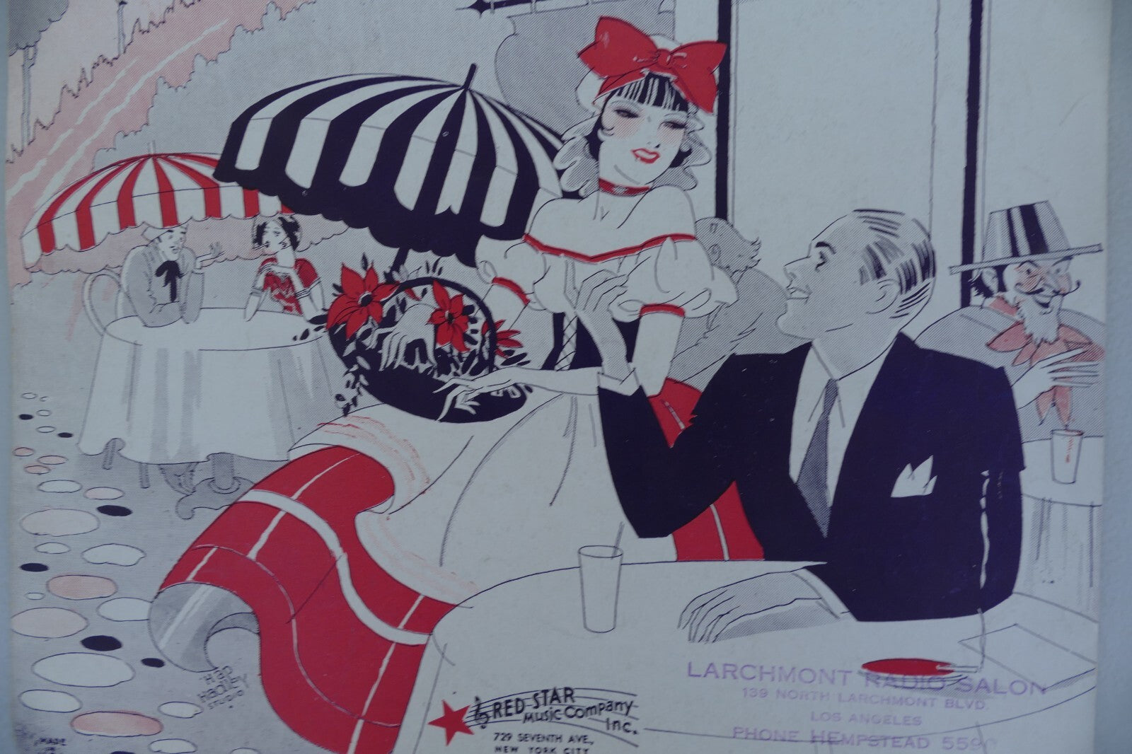 In a cafe on the road to Calais 1931 by Saul Klein and others Red Star Music Co.
