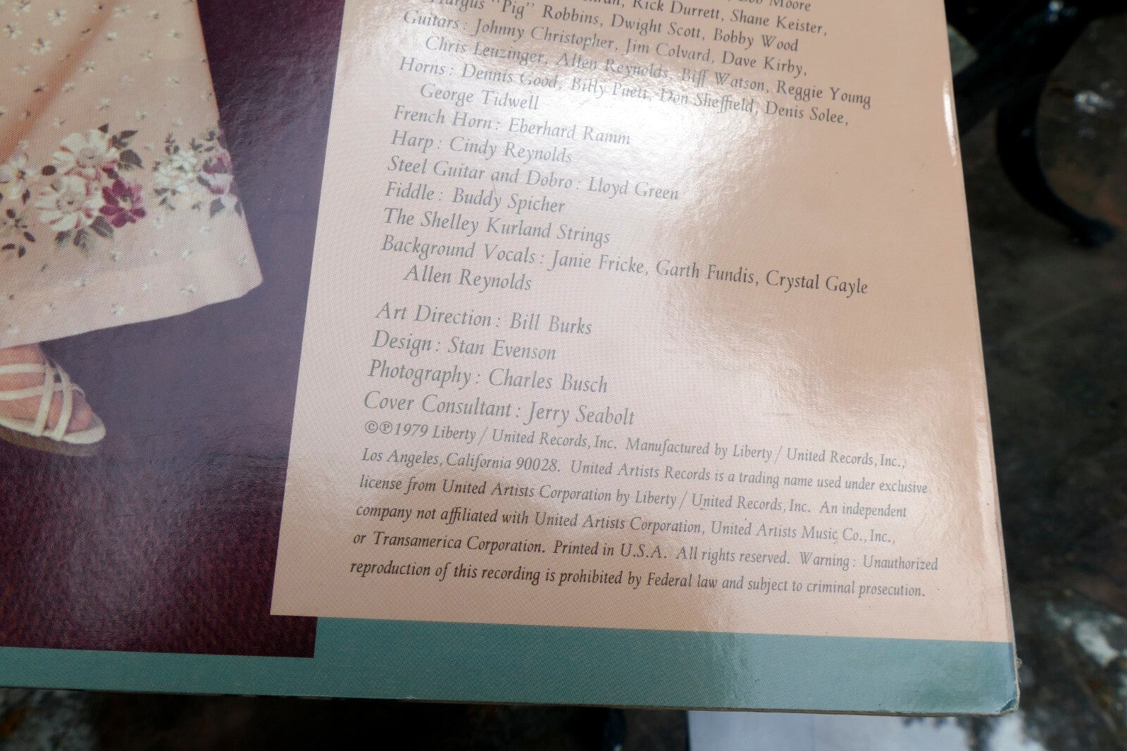 CRYSTAL GAYLE CLASSICS LOO-982 LP VINYL RECORD United Artists