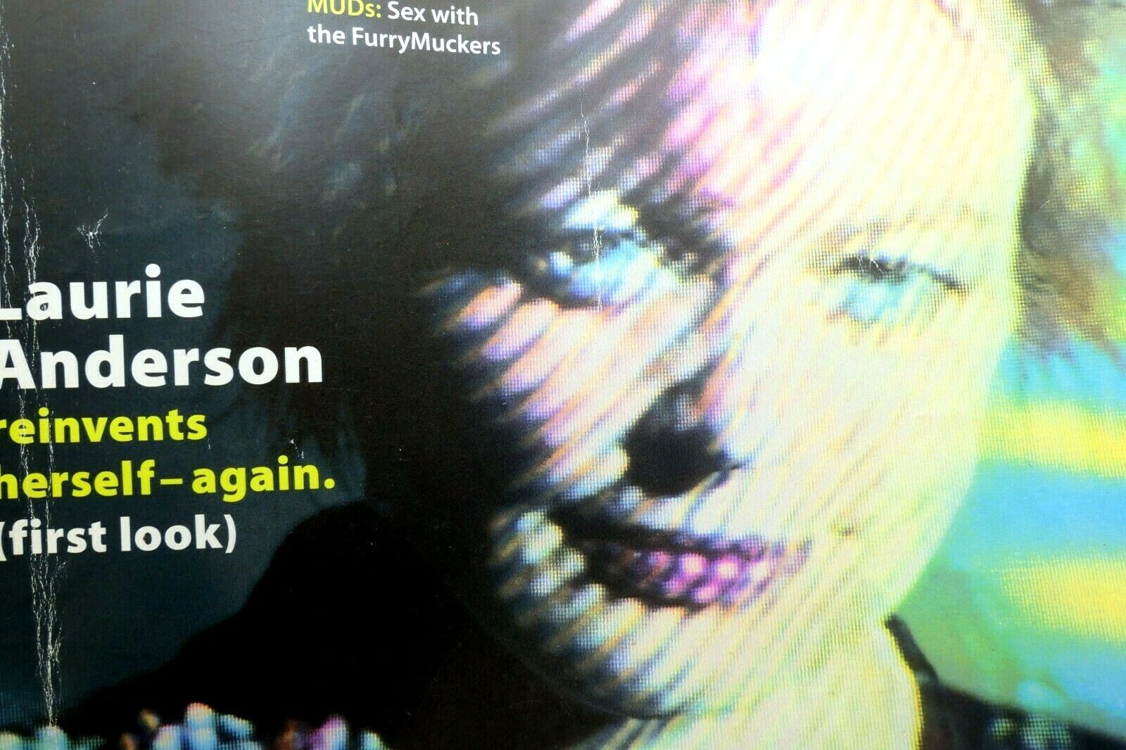 WIRED MAGAZINE March 1994 Laurie Anderson MUDs- sex with FurryMuckers