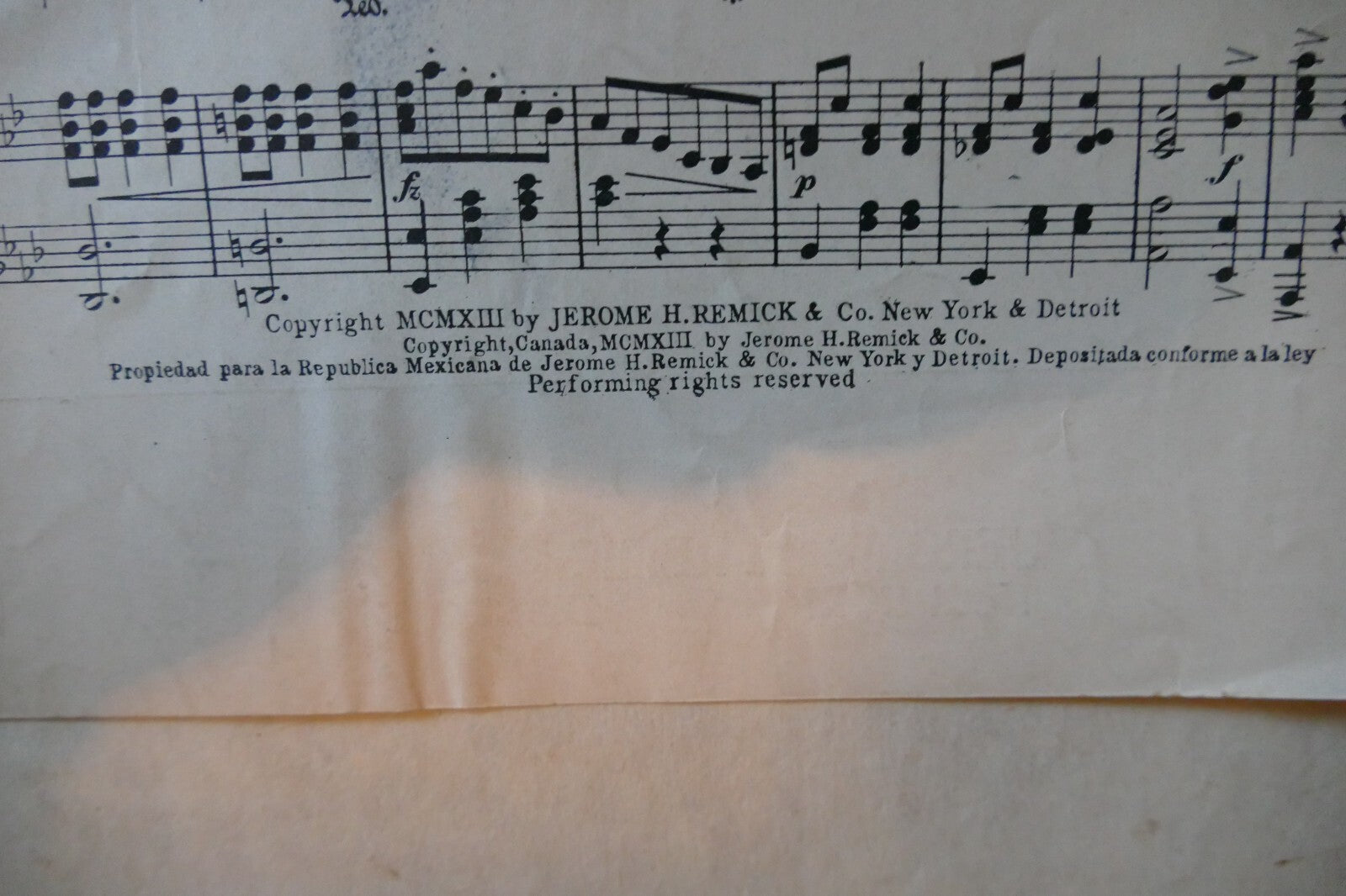 Matin de Septembre, 1913, by Henri I. Marshall, Jerome H. Remick & Co.
