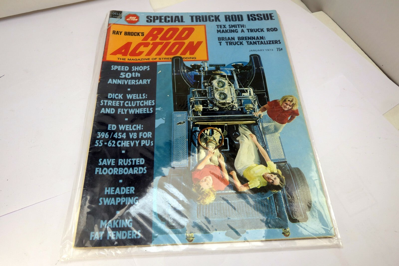 ROD Action Magazine January 1973 Special Truck ROD Issue Ford T Tantalizers