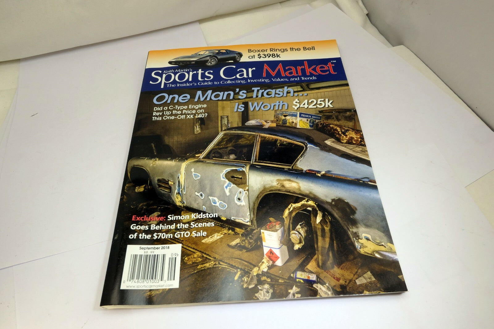 Sport Car Market Magazine September 2018 Guide to Collecting Investing trends