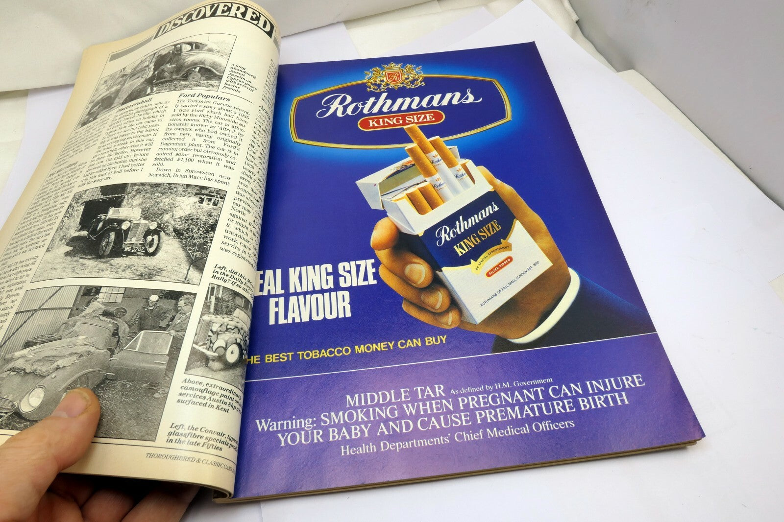Thoroughbred & Classic Cars Magazine July 1987 Brits at LE Mans price guide