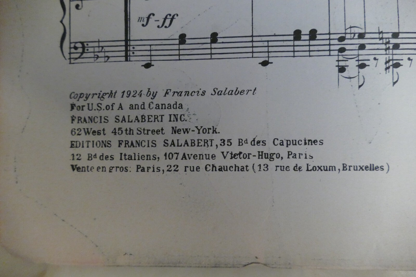 La Belote 1924 by Maurice Yvain, Albert Willemetz and C. A. Carpenter