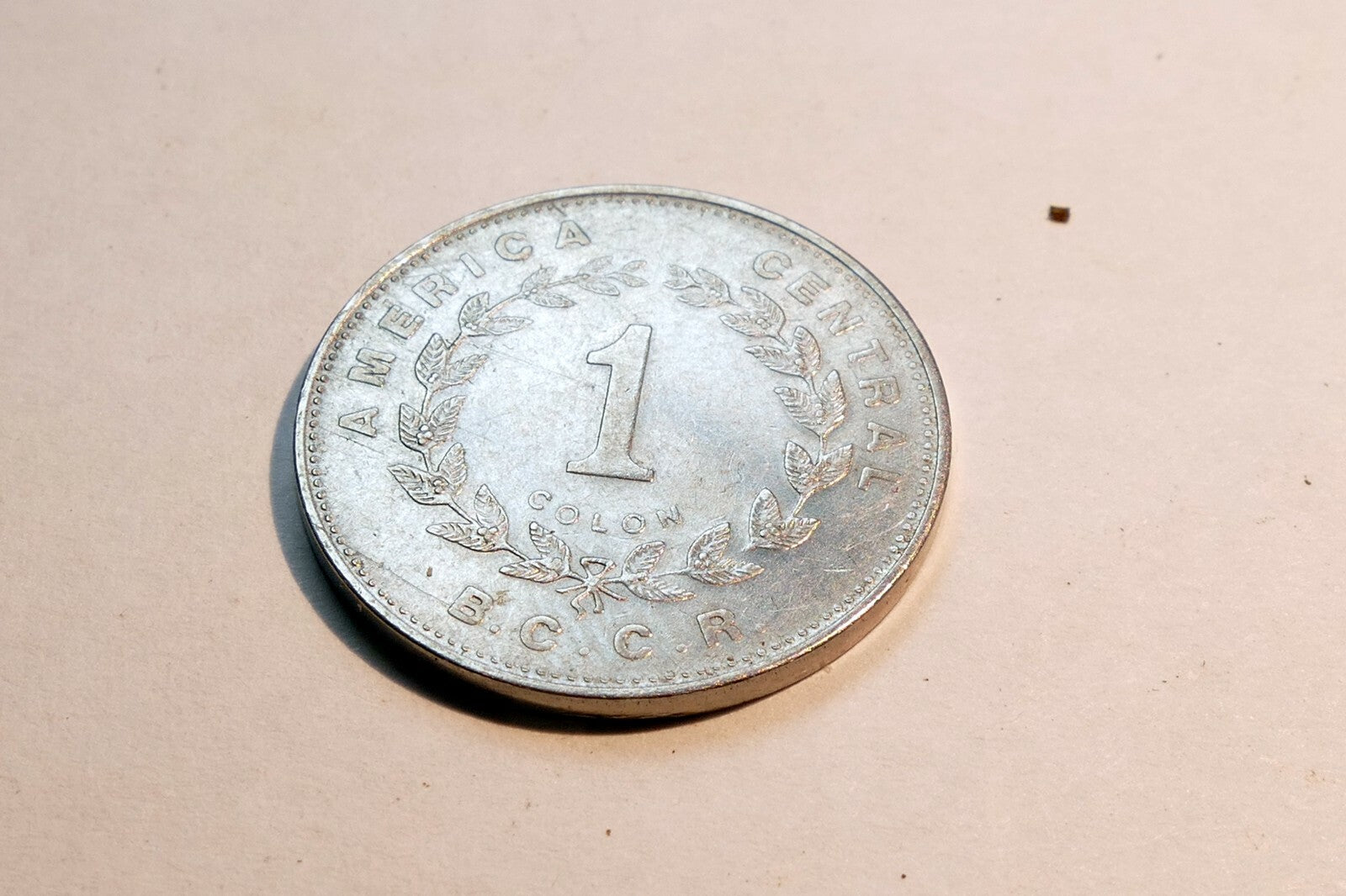America Central Coin Republica De Costa Rica 1989 1 Colon