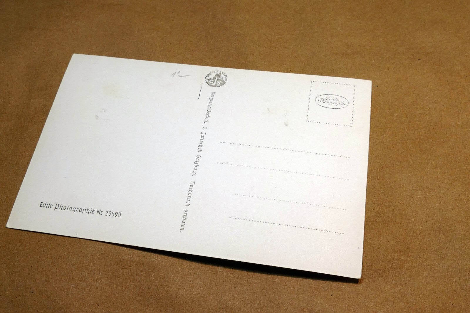 Lend Salzburg Alps Austria postcard 1940's  - unposted