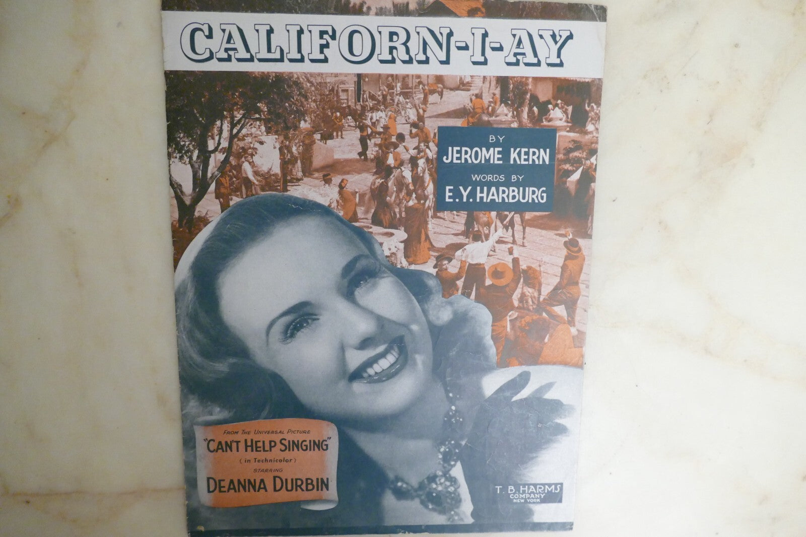 Californ-I-Ay 1944 by Jerome Kern and E. Y. Harburg from "Can't Help Singing"