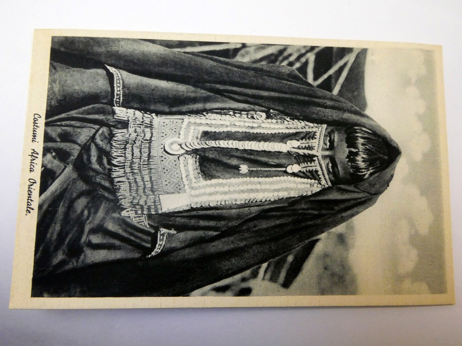 Post Card Cartolina Postale Costumi Africa Orientale unused Unposted 1900's