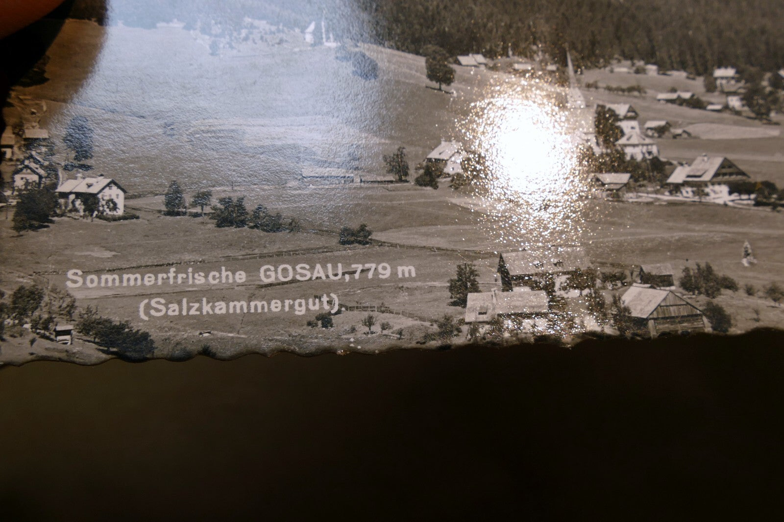 Sommerfrische Gosau Austria postcard 1940's  - unposted