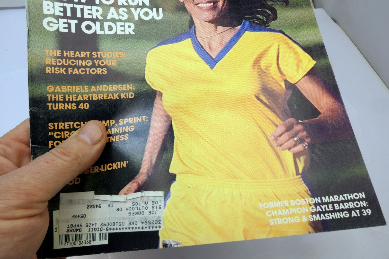 Runner Magazine May 1985 Fit for Life how to run as you get Older