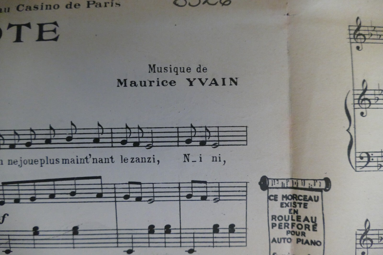 La Belote 1924 by Maurice Yvain, Albert Willemetz and C. A. Carpenter