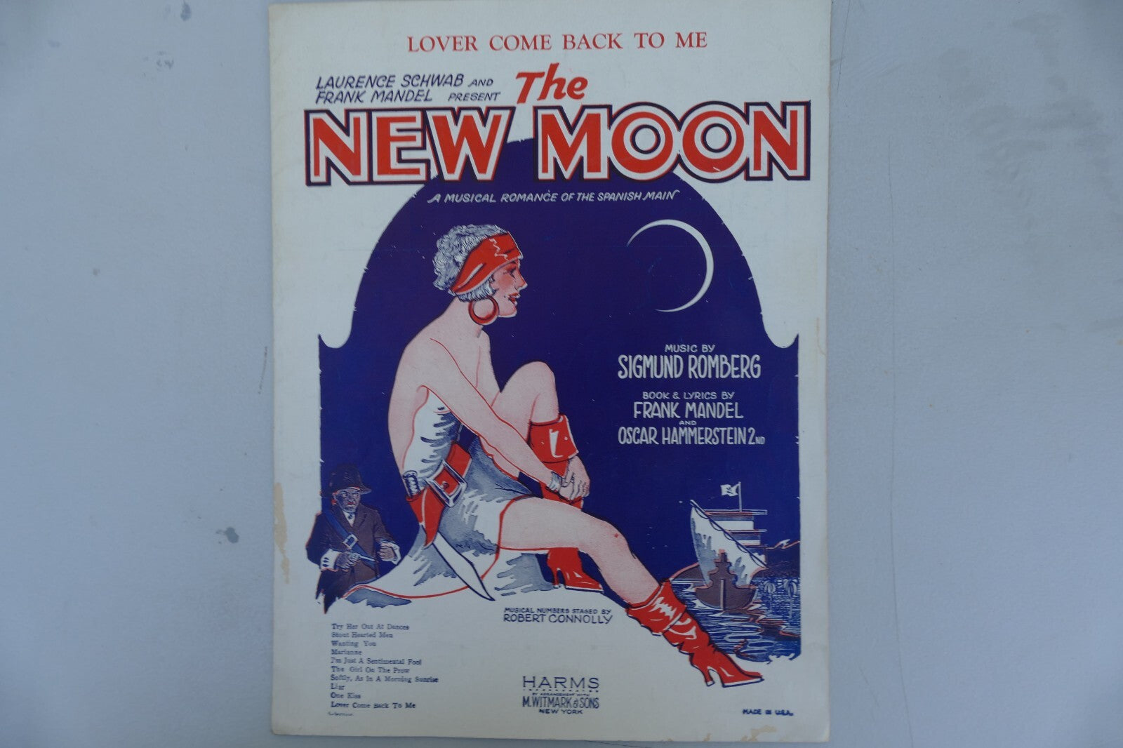 Lover come back to me from the New Moon operetta 1928 by Sigmund Romberg