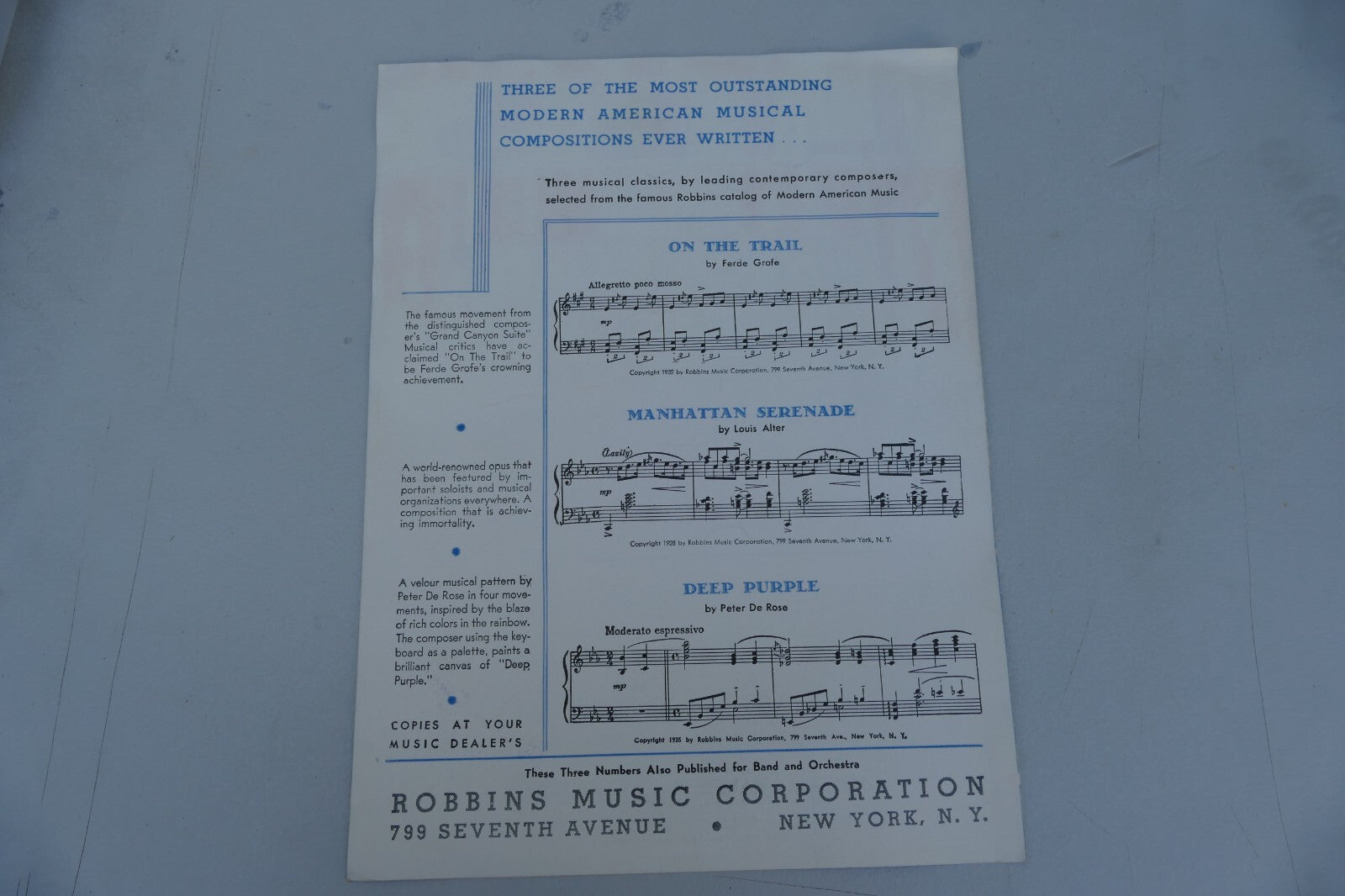 Lullaby In Rhythm by Benny Goodman and others 1938 Robbins Music Co.