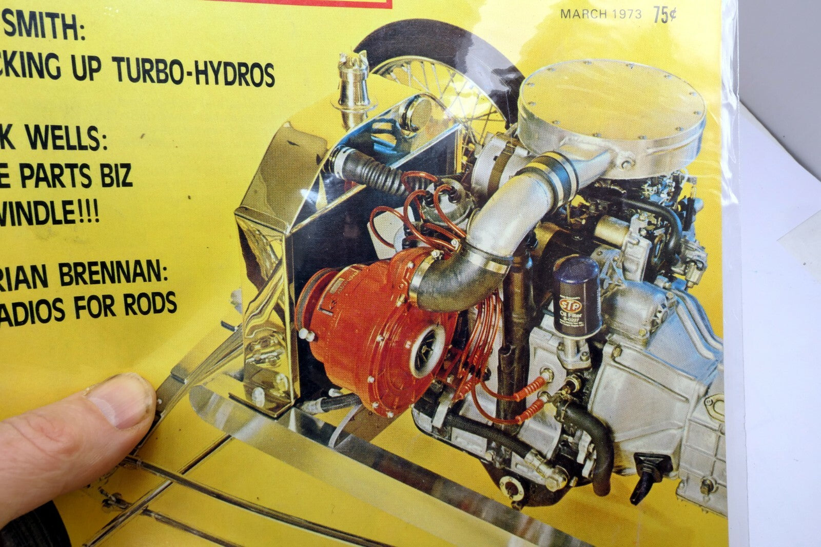 ROD Action Magazine March 1973 Wankers for Street Rods Turbo-Hydros