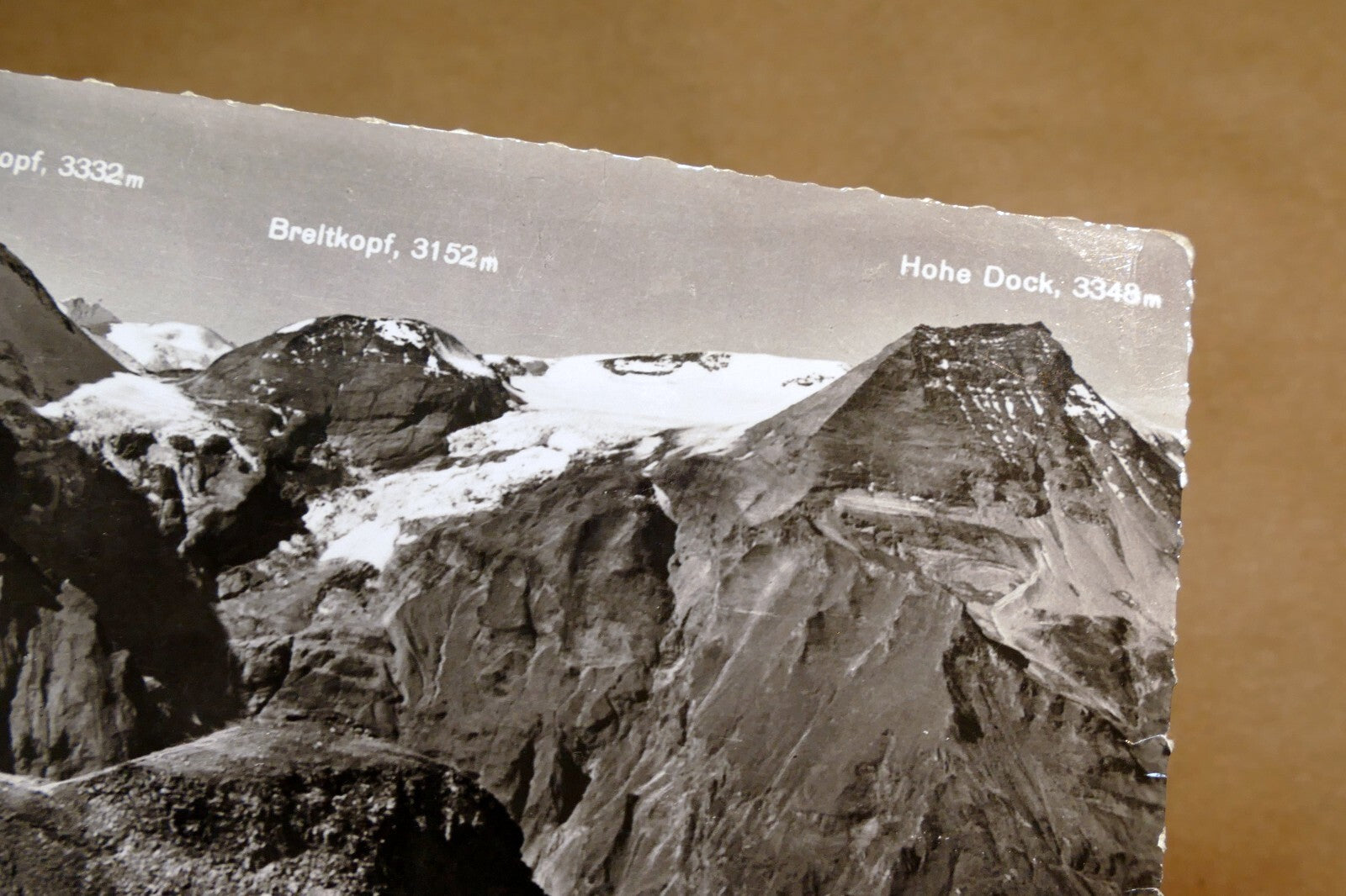 Sonnenwalleck Hohe Dock Alps  Austria postcard 1940's  - unposted
