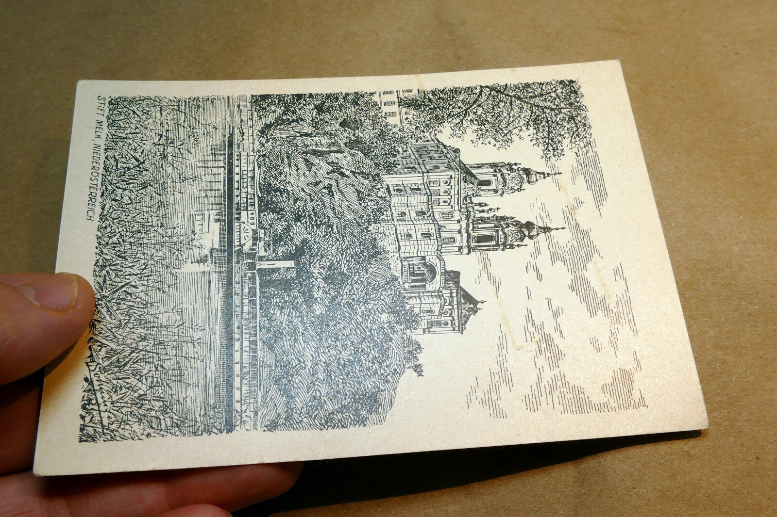 Postcard Stift Melk, Niederosterreich 900's Austria