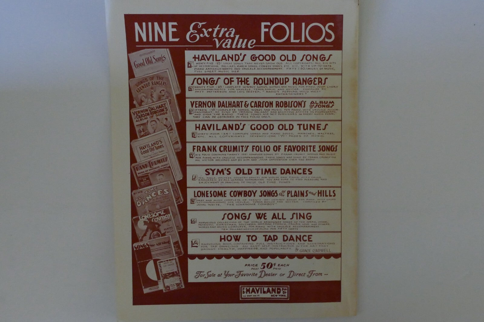 The Sweetest Song of All, 1934, by J. Will Calahan and Joyce E. Joslyn