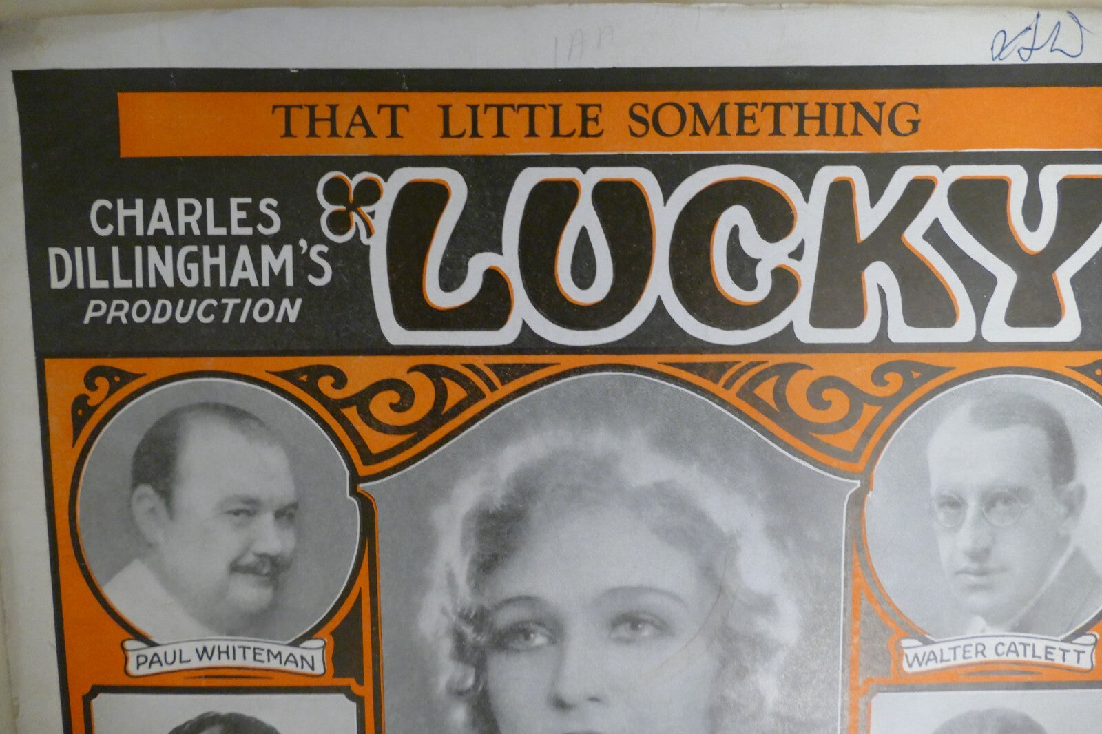That little something sheet music 1927 by jerome kern and others from lucky, t. b. harms co.