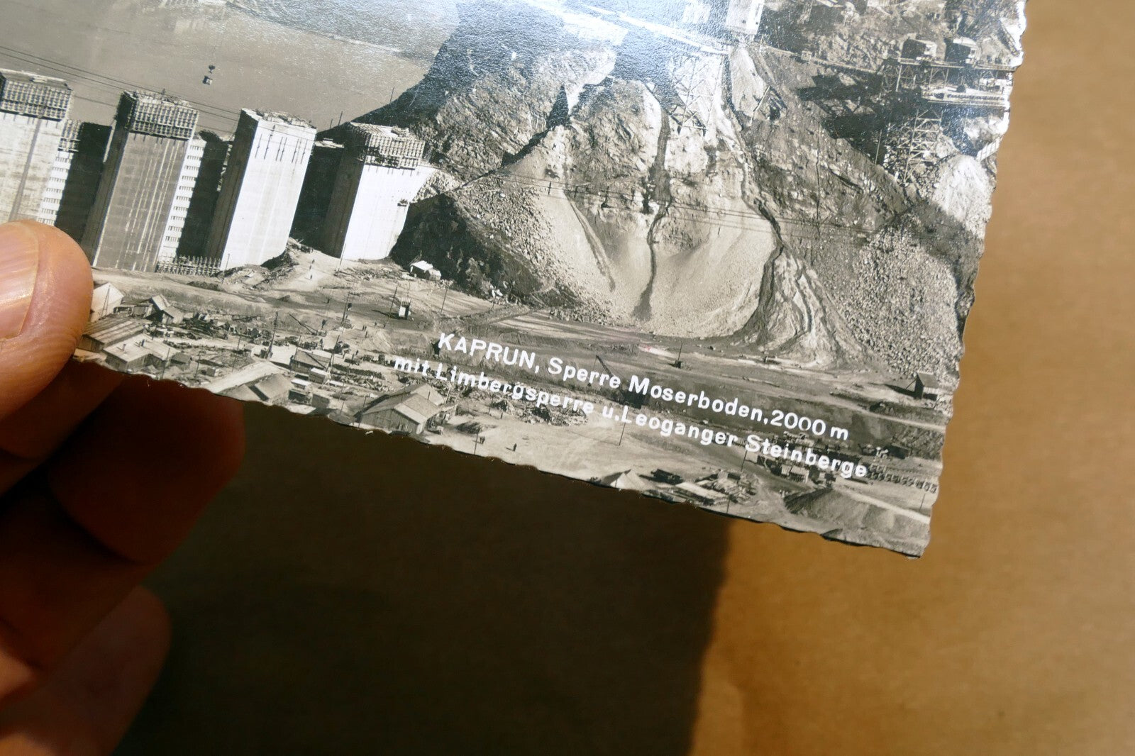 Kaprun Sparre Moserboden  Austria postcard 1940's  - unposted