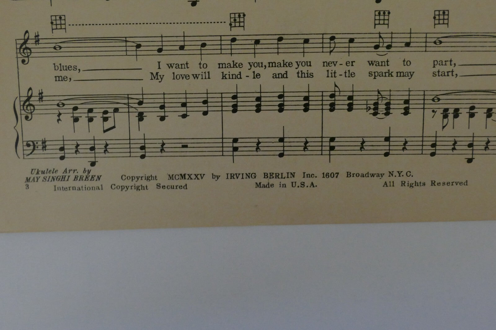 Tell Me Why You And I Should Be Strangers, 1925, by Ernie Golden