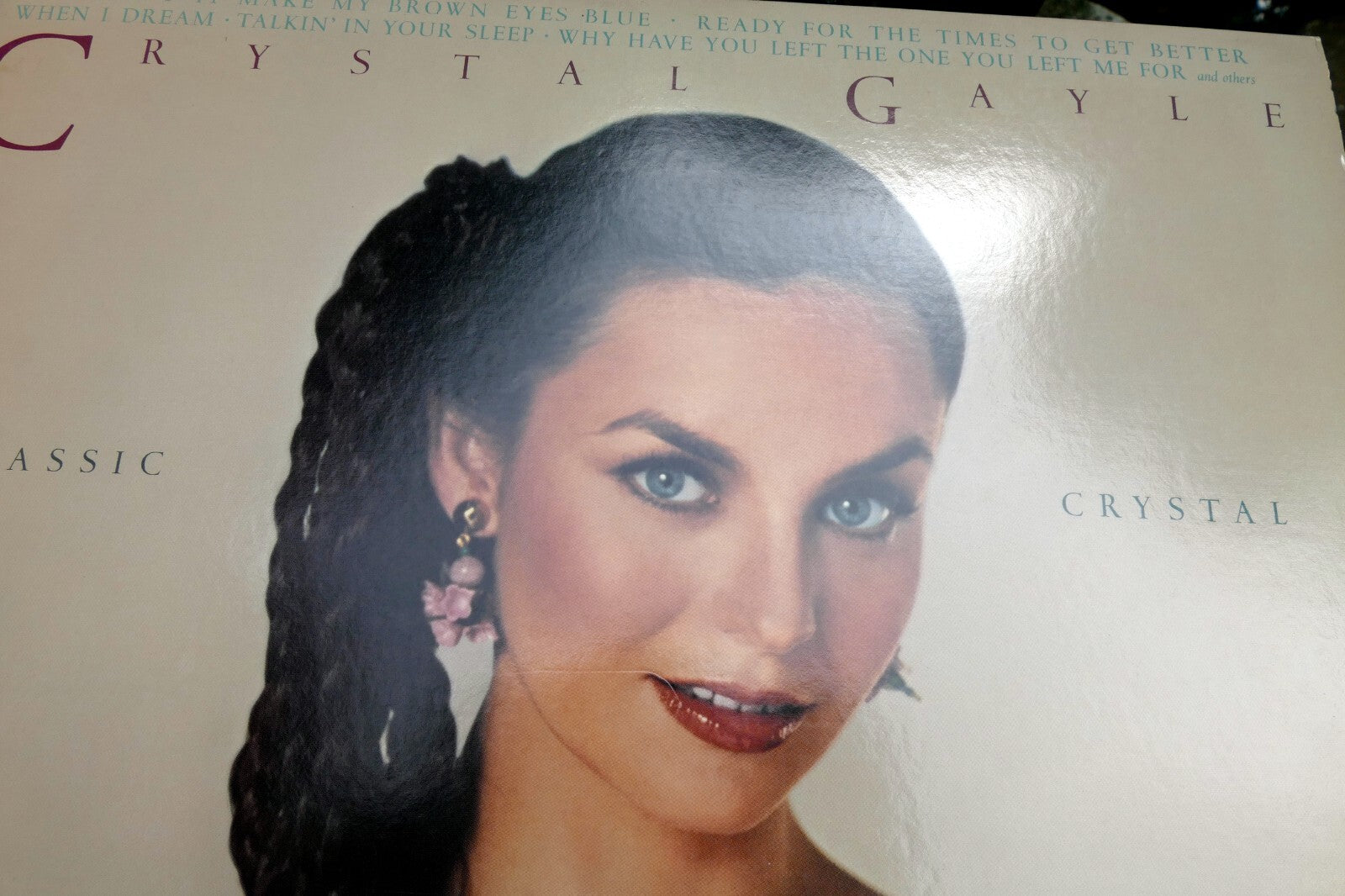 Crystal gayle classics loo 982 lp vinyl record united artists