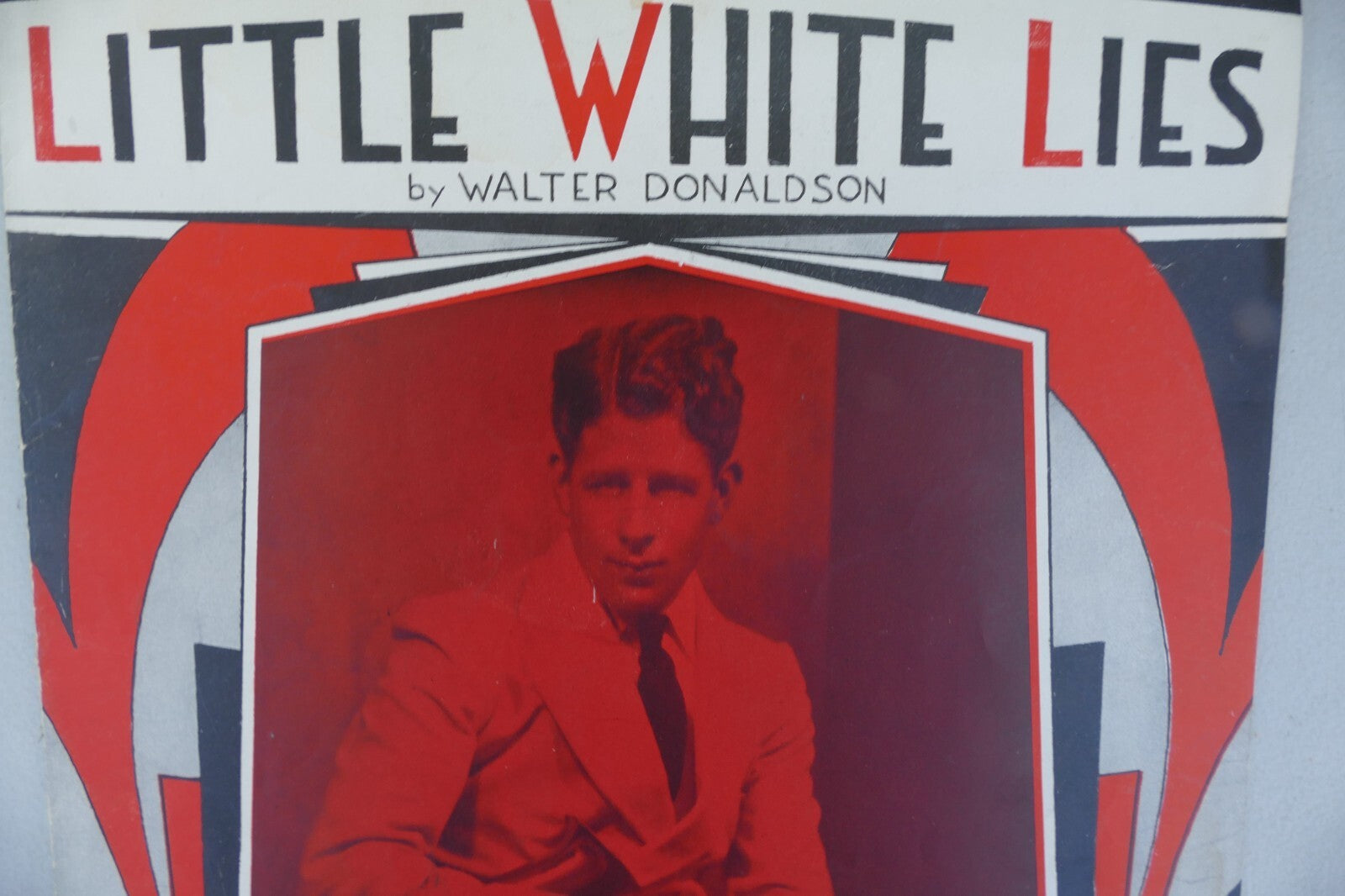 Little white lies sheet music 1930 by walter donaldson, donaldson, douglas and gumble