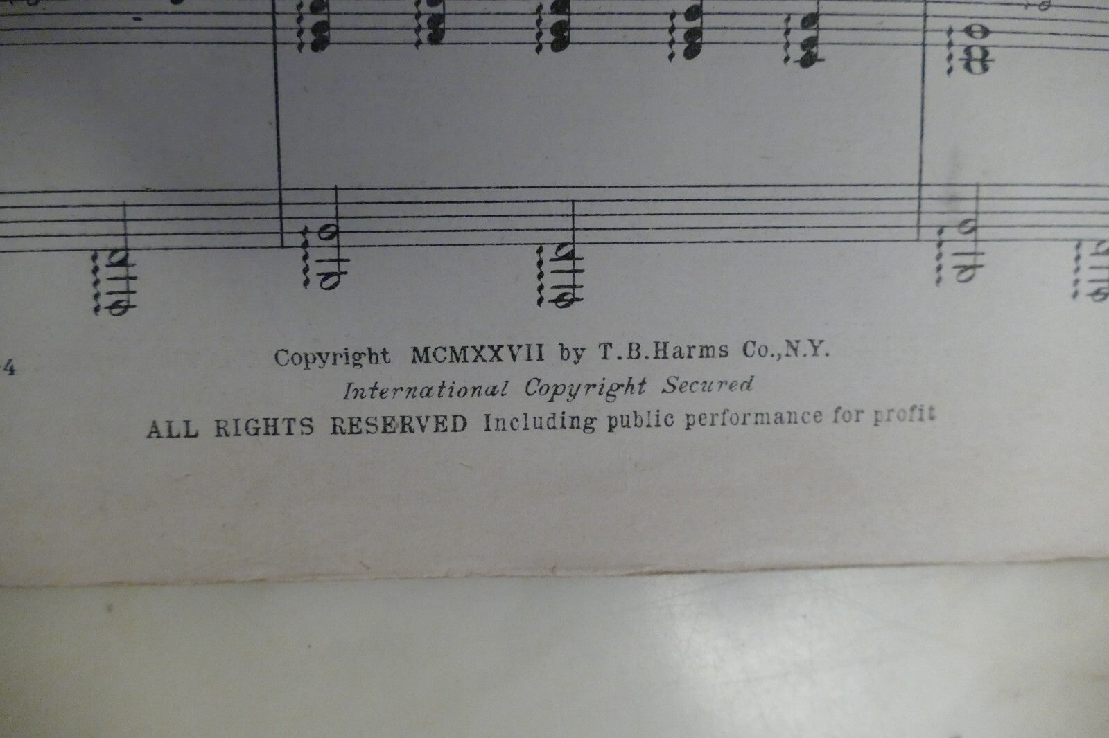 That Little Something 1927 by Jerome Kern and others from Lucky, T. B. Harms Co.
